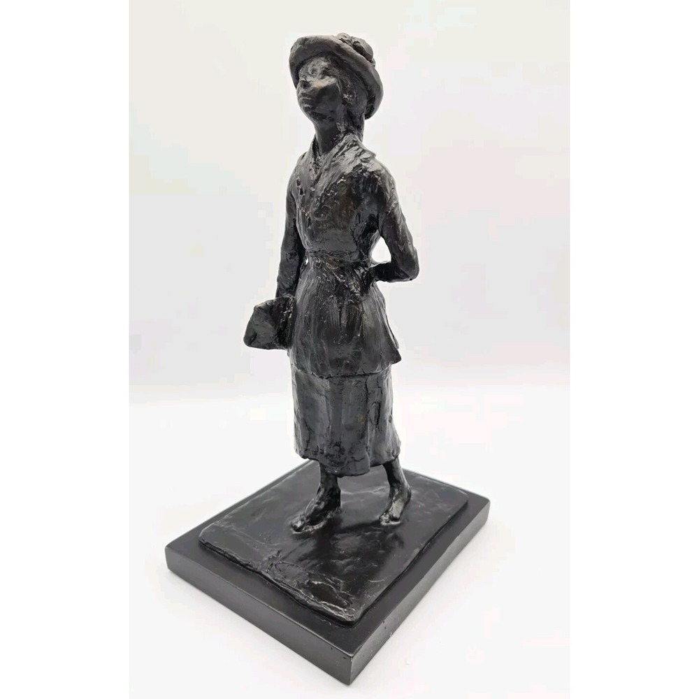 Degas Sculpture School Girl Metropolitan Museum of Art Replica Bonded Bronze 11"